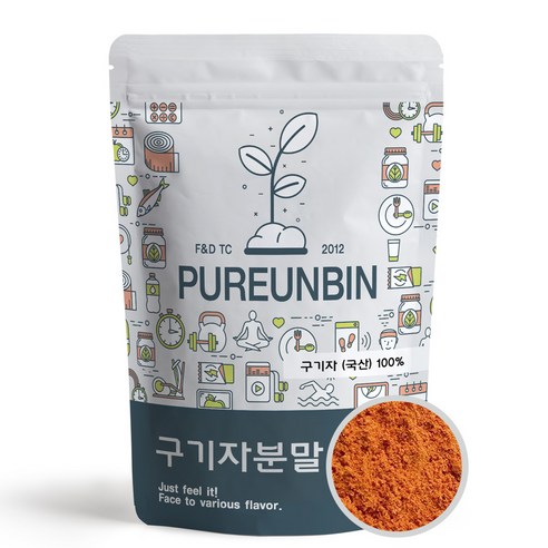 푸른빈 구기자 가루 분말, 300g, 1개 구기자 가루 효능