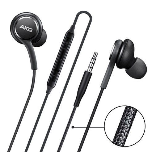 AKG 3.5mm 유선이어폰 스마트폰 갤럭시 S8 S9 S10 노트8 노트9 노트북 게이밍 인강, AKG 3.5mm 이어폰