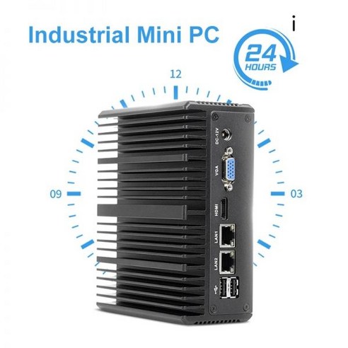 듀얼 LAN 미니 데스크탑 컴퓨터 산업용 PC DDR3 NVME SSD 지지대 트리플 디스, CHINA, DDR3 4GB NVME 128GB