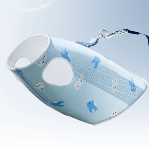 여름의 뜨거움을 이겨내는 강아지 쿨조끼