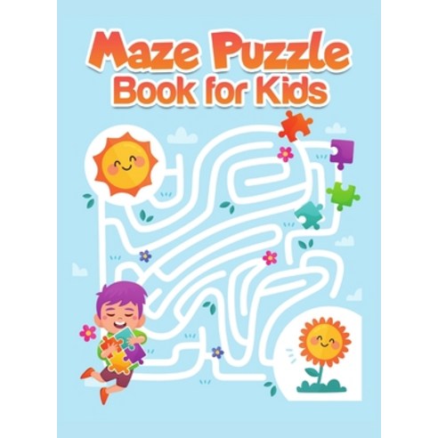 Maze Puzzle Book for Kids: A Brilliant Activity Book for Kids Ages 4-8 and 8-12- Games and Problem-S... Hardcover, Rhiannon Lauren Barlow, English, 9785114031584