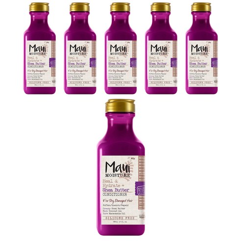 마우이모이스처 시어 버터 컨디셔너, 6개, 385ml
