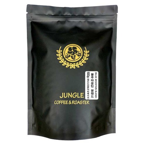 정글커피 블루 마운틴 블랜드 원두커피, 500g, 핸드드립&커피메이커