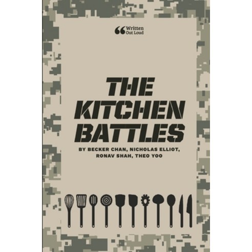 (영문도서) The Kitchen Battles Paperback, Lulu.com, English, 9781716241963
