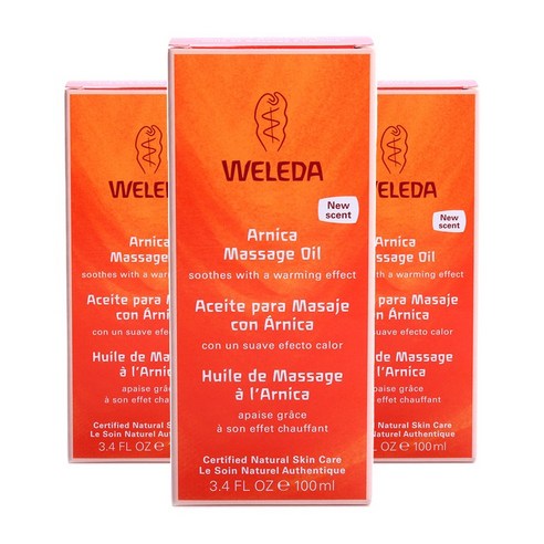 벨레다 아르니카 마사지 오일, 100ml, 3개