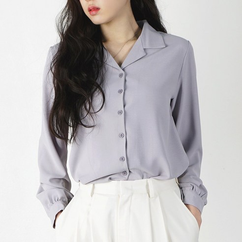 루아라 링클프리 블라우스 셔츠