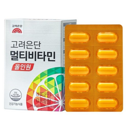 고려은단 멀티비타민 올인원 1 560mg X 60정, 3개