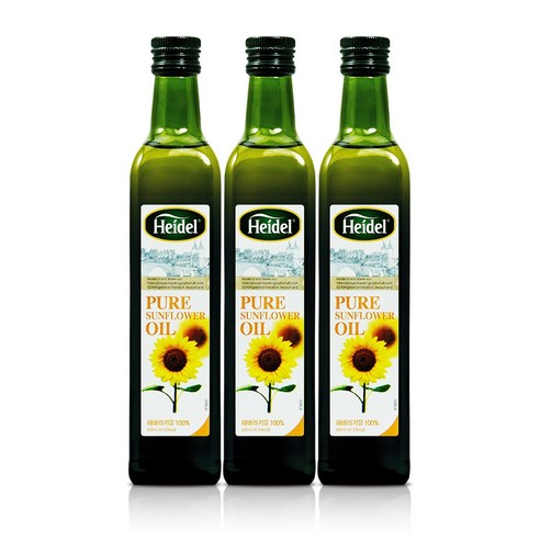 건강과 맛의 완벽한 조화: 하이델 해바라기씨유