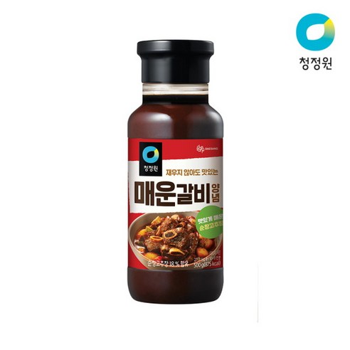 [청정원] 매운갈비 양념 500g, 1개