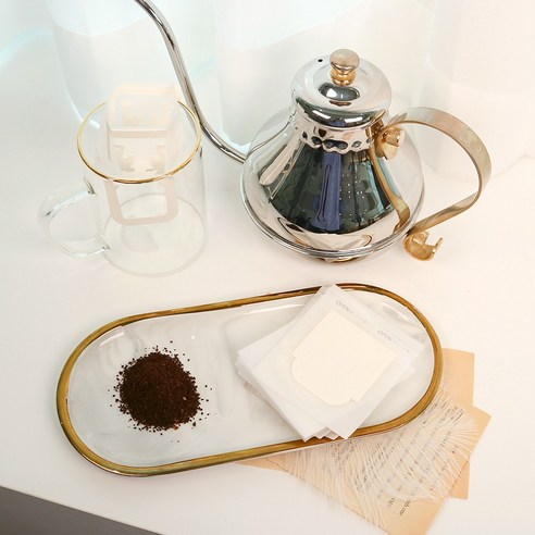 깨끗하고 지속 가능한 커피 즐거움을 위한 에코그린피 커피 드립백 필터