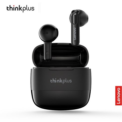 레노버 ThinkPlus XT98 노이즈캔슬링이어폰 ANC 무선 블루투스 커널형 휴대폰이어폰, 블랙