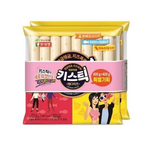 롯데햄 키스틱 소시지, 25g, 1개