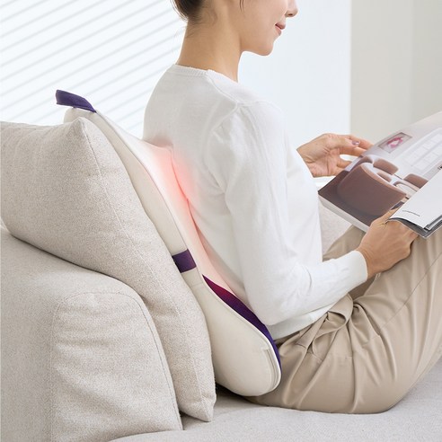 지친 일상에 활력을, 풀리오 등허리 쿠션 마사지기