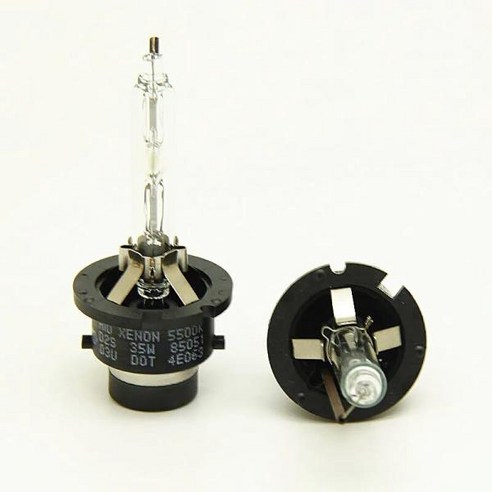 제논램프 빠른 밝은 오류 없음 D2S 제논 35W 전구 자동차 헤드 라이트용 HID 금속 브래킷 포함 5, 01 5500 K sm-5500