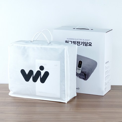 포근한 극세사 촉감과 9시간 발열로 추위를 녹이는 허그밍 전기담요