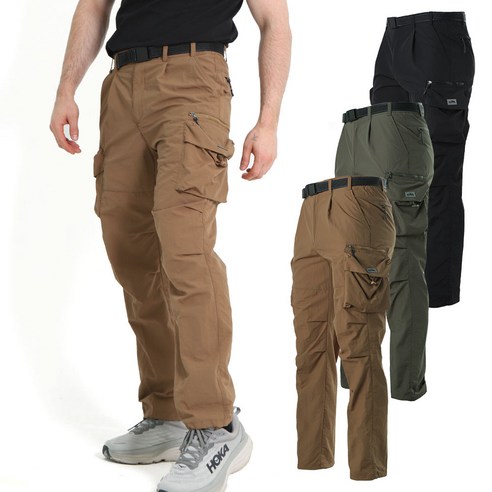 기능성과 스타일을 겸비한 다재다능한 아웃도어 팬츠, 아센티 타슬란 카고 바지 356