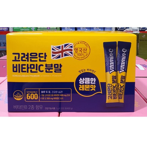 고려은단 비타민C 분말 2g X 200포, 400g, 1개