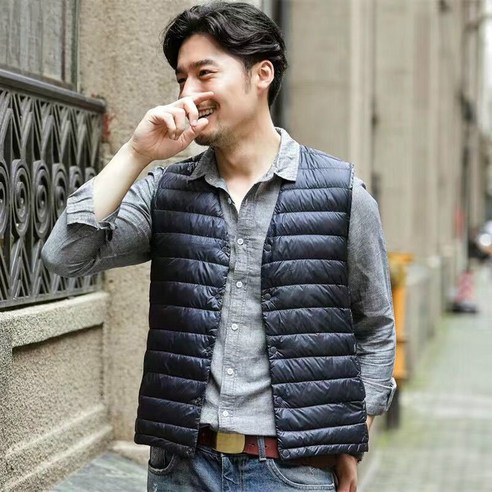 한겨울도 따뜻하게! 세계일주 오리털 경량 패딩 투웨이 방한 조끼 VS-55DBV로 만나보세요
