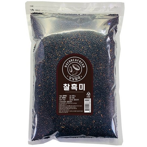 월드그린 싱싱잡곡 찰흑미, 800g, 1개