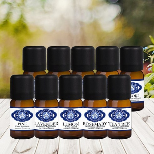 보타닉잉글랜드 100% 천연 아로마 에센셜오일 10종향, 시트로넬라, 1개, 10ml