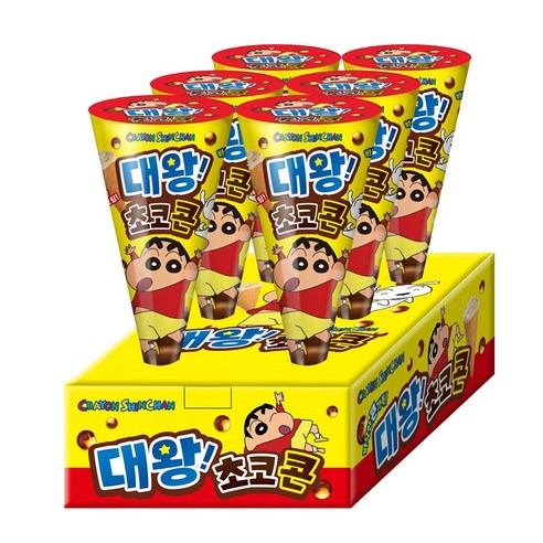 짱구 대왕 초코콘, 180g, 1박스