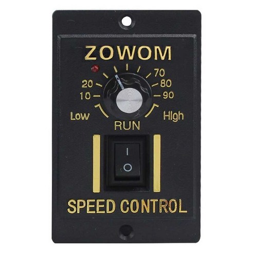 단상 모터 속도 컨트롤러 AC 220V 감속 조절기 제어, 1개, 25W A형 사각형