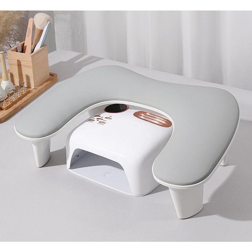 AS젤 U자 손목받침대 유자받침대 네일아트 손목 테이블, U자손목받침대(그레이), 1개