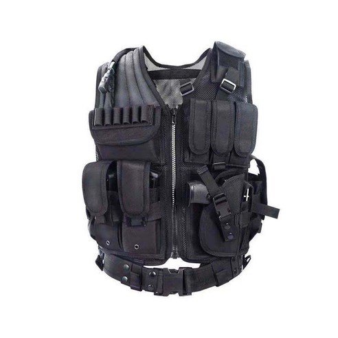 DFMEI 아웃도어 스포츠 용품 .남자 등산 가방HIKING BAG.아웃도어 메쉬 리얼리티 CS 게임 조끼 메쉬 여름 에어조끼 군훈방호장비 훈복, DFMEI ACU 미채
