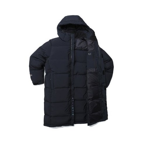 경량성과 다운삼출방지 기능을 갖춘 아이더 아이더(EIDER) 남성 여성 튜브형 롱다운 자켓