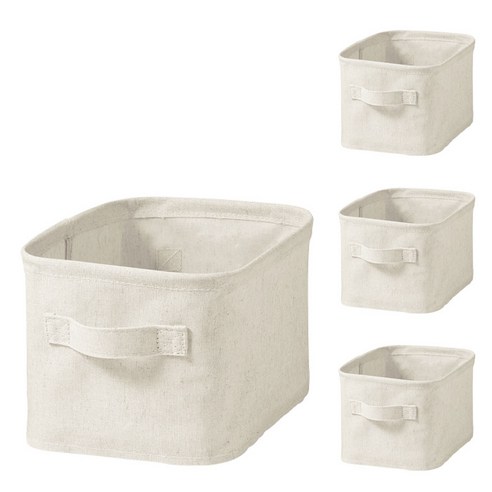 무인양품 MUJI 소프트 박스 장방형 하프 S 4개 4550344831588, 기타