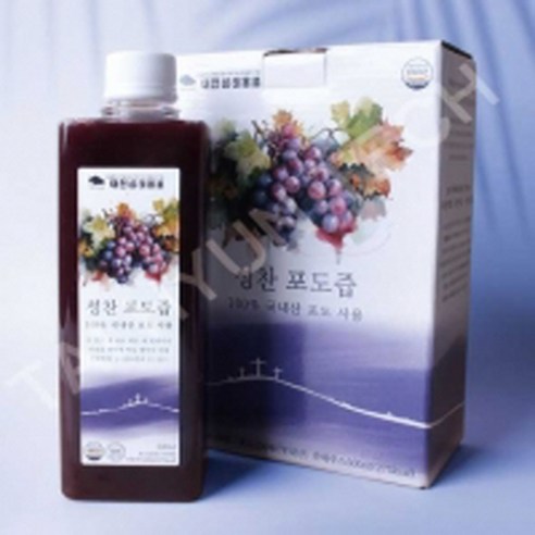 성찬 포도주 포도즙 성찬식 세례식, 500ml, 4개