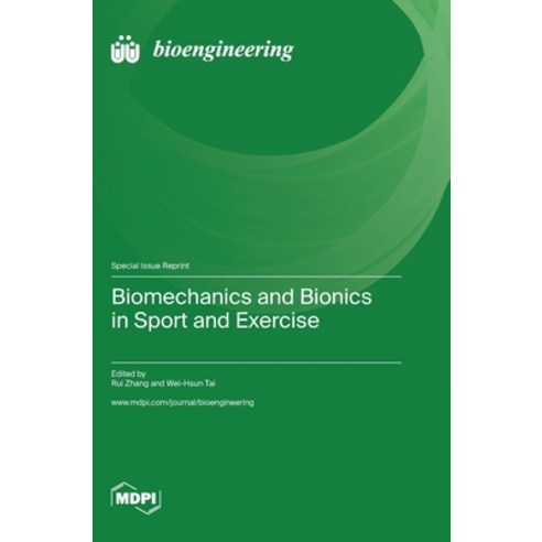 (영문도서) Biomechanics and Bionics in Sport and Exercise Hardcover, Mdpi AG, English, 9783036585154
