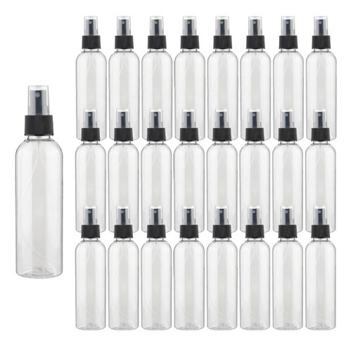 27리빙 스프레이 공병 100ml, 블랙캡 투명, 25개