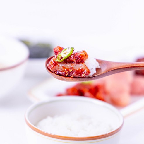 [바다한줌] 낙지젓갈 250g 500g 탱글한 식감 밥도둑 반찬 저염 국내제조