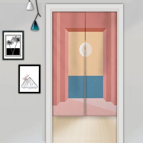 DFMEI.문발.Curtain --인스 윈드실드 펀칭 프린트 칸막이 커튼 하프 커튼 침실 거실 주방 커튼 블라인드, DFMEI.GML-CX-14, wine_165174762539aaaa_00154{커튼