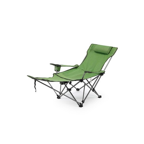 케빈 야외 접의자 낚시 캠핑 휴대용입니다, 1 건, 녹색.