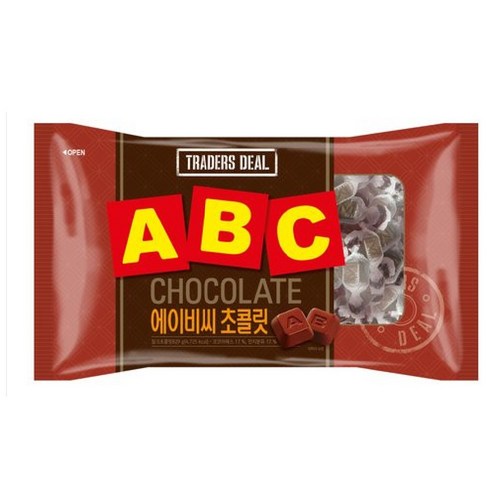 롯데 ABC 초코렛 829g /캔디 껌 초콜릿, 1개