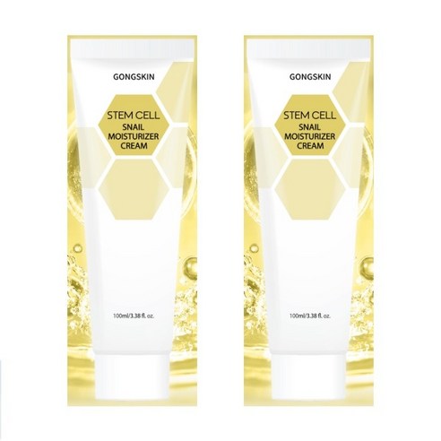 공스킨 줄기세포 달팽이 수분크림, 2개, 100ml