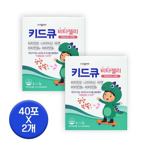 일동제약 키드큐 비타젤리, 600g, 2개
