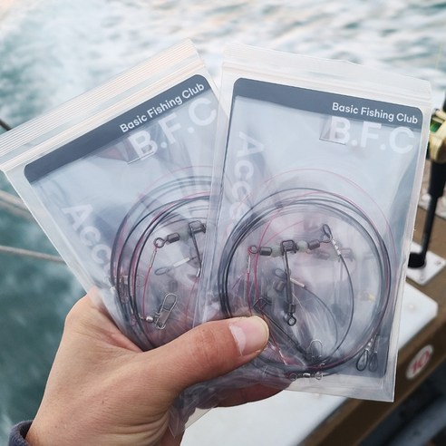 장인의 손길로 완성된 꼬임 없는 완벽한 외수질 낚시 채비