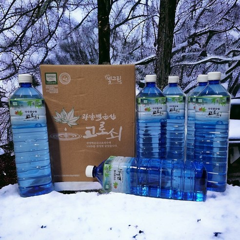 광양백운산 고로쇠 물 고로쇠수액 1.5리터6병, 1.5L, 6병