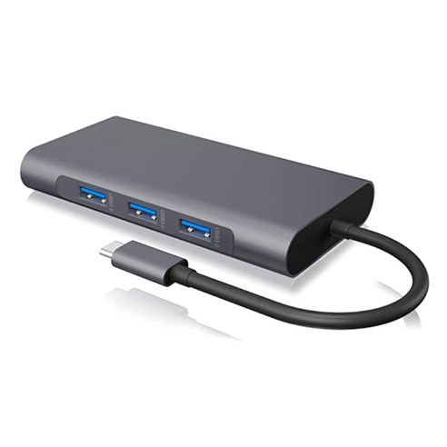 10 인-One Type-C 도킹 스테이션 USB-C 변환 기가비트 이더넷 / HDMI 호환 - compatible