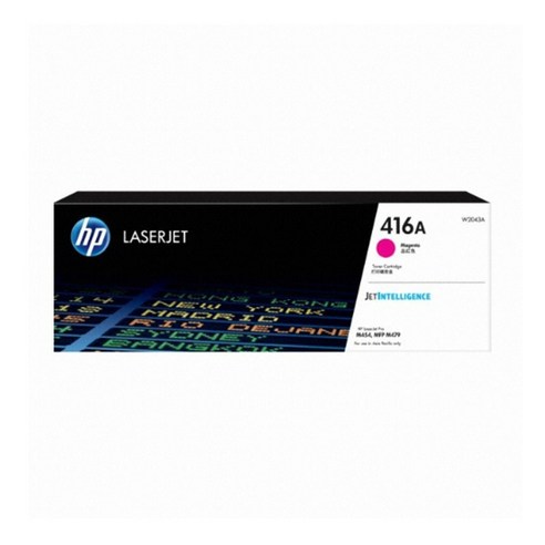 HP No.416A 표준용량 토너 W2043A, Magenta, 1개