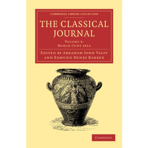 (영문도서) The Classical Journal Paperback, Cambridge University Press, English, 9781108057905