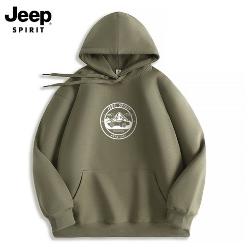 JEEP spirit (국내발송)후드티셔츠 NEW 남자 여자 남성 여성 티셔츠 가을 겨울 봄 JPHJ26AHM01-7