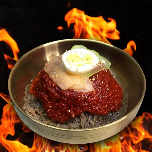 미즈황푸드 황가밀칡냉면 불매운물비빔냉면 10인분(황가밀칡냉면200g(10인분)+황가밀육수5+황가밀불비빔장500g), 2kg, 1개