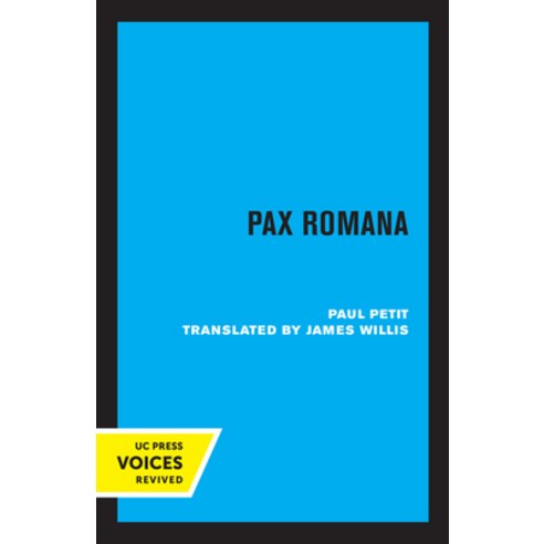 (영문도서) Pax Romana Paperback, University of California Press, English, 9780520333581