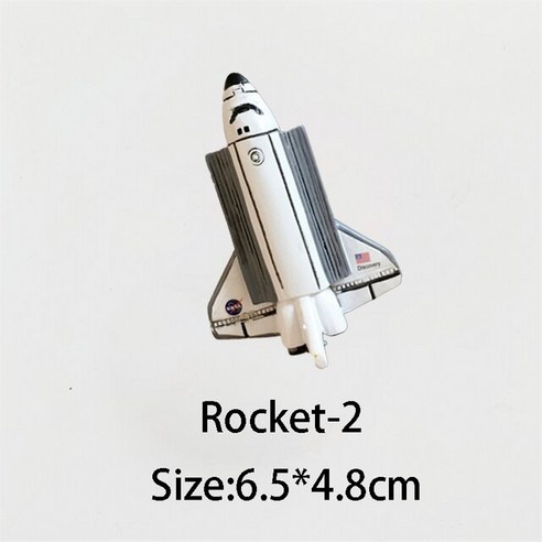 FREELIFE 냉장고 자석 세트 귀여운 3D MZ-571, Rocket-2-235