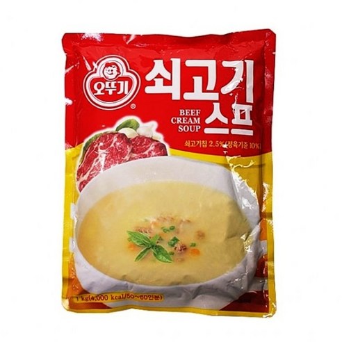   오뚜기 오뚜기쇠고기스프1kg IW554758, 1kg, 1개