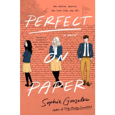 Perfect on Paper Paperback, Wednesday Books, English, 9781250830081